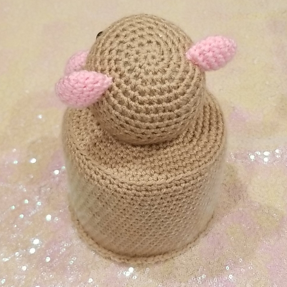 Crochet Teddy Bear Cover - Picture 4 of 8